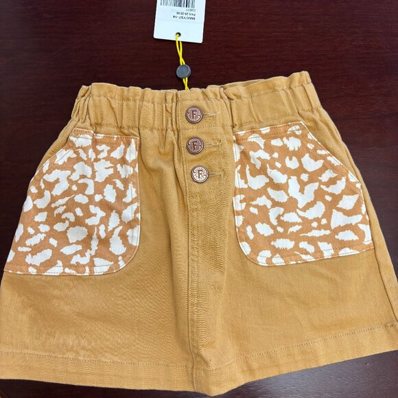 Foxtale Girl Skirt with animal Print pockets - Picture 5 of 7